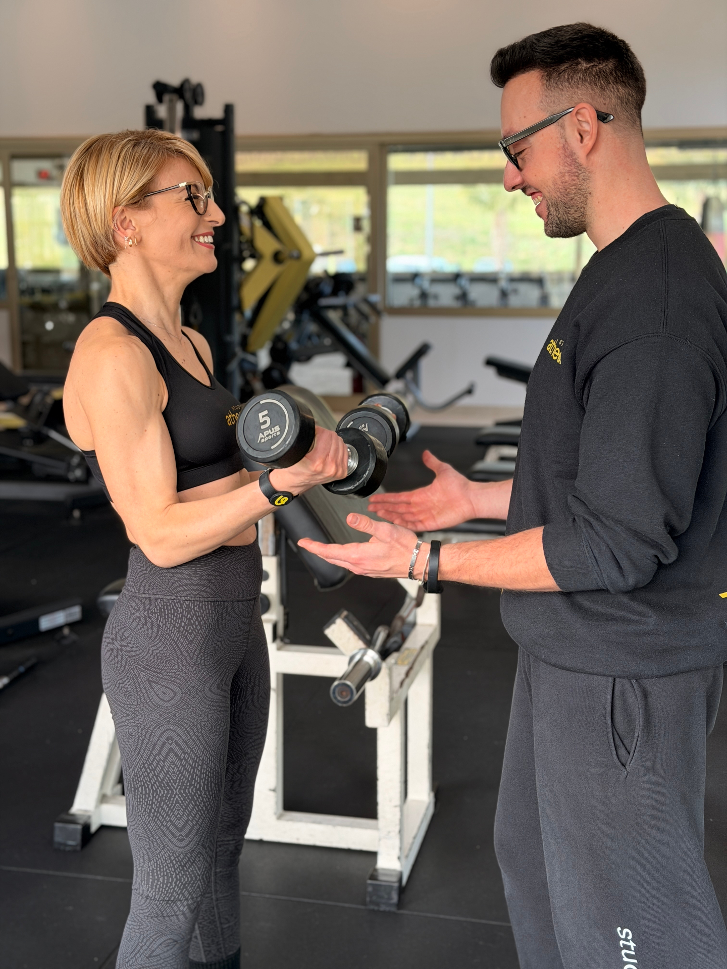 Coaching individuale con pesi liberi